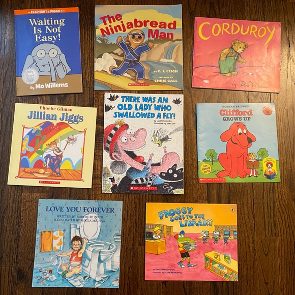 Other - LOT (8pcs) Children's Storybook Collection paperback USED mix 8 soft cover books